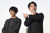 「引っ越し大名！」初日舞台挨拶の様子。