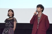 「初恋ロスタイム」完成披露上映会の様子。