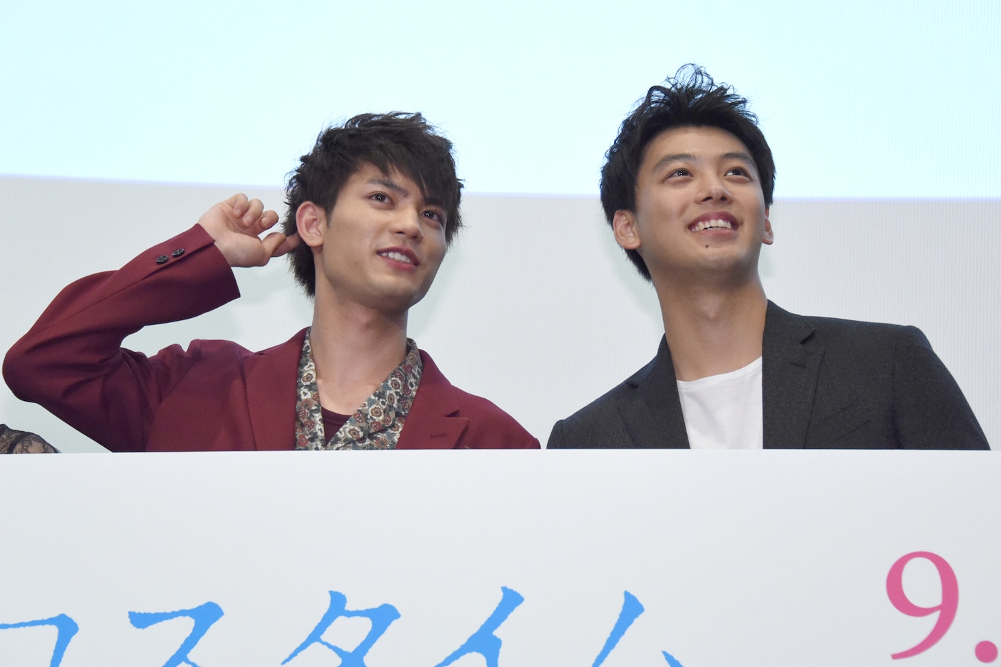 板垣瑞生、竹内涼真。