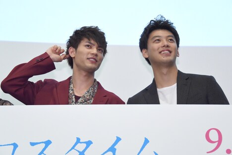 板垣瑞生、竹内涼真。