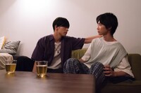 YouTubeドラマ「主人公」第1話より。左から長谷川慎演じる勇次郎、小野寺晃良演じる大介。