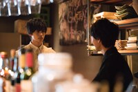 YouTubeドラマ「主人公」第1話より。左から神尾楓珠演じる純太、青木柚演じる亘。