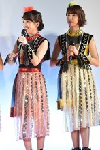 左から百田夏菜子、玉井詩織。