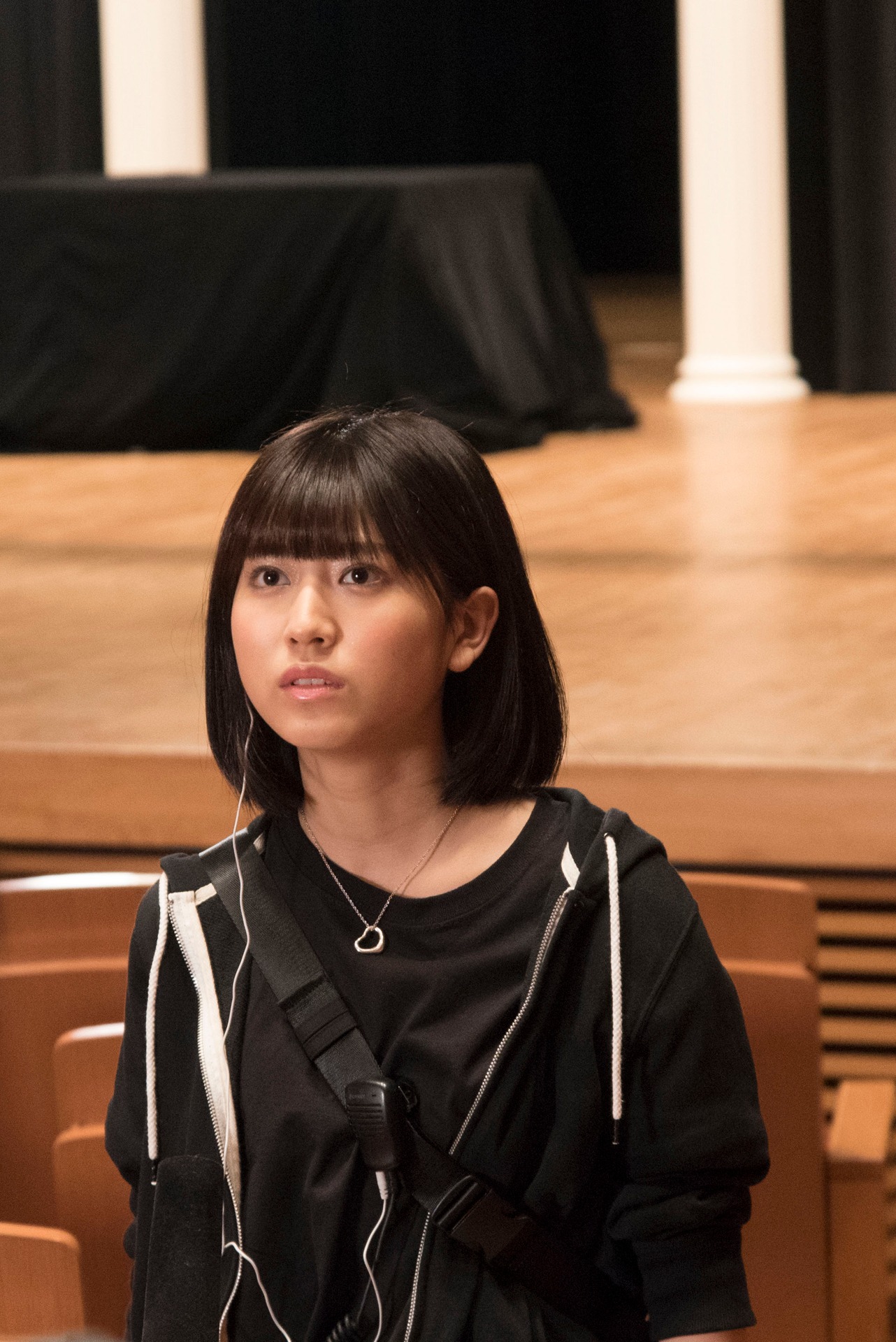 雪谷美奈役の喜多乃愛。