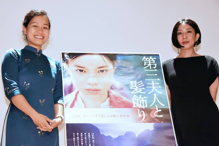 第三夫人と髪飾り」監督のアッシュ・メイフェア来日、曾祖母 