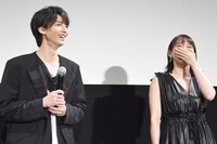 「見えない目撃者」ティーン女子限定試写会の様子。