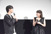 「見えない目撃者」ティーン女子限定試写会の様子。