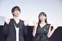 「見えない目撃者」ティーン女子限定試写会の様子。
