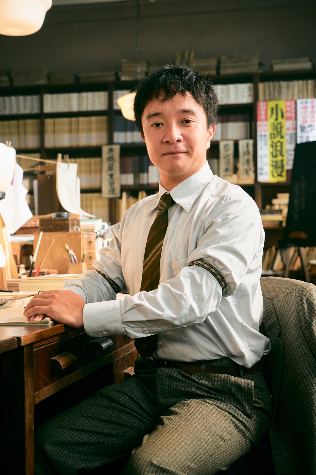 濱田岳扮する清川伸彦。