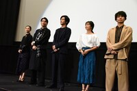 「ビルド NEW WORLD 仮面ライダーグリス」公開記念舞台挨拶の様子。