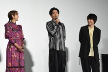 左から堀田茜、久保田悠来、西銘駿。