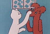 「安眠保証！素敵なフェアリーテイルな夜」より「こいぬとこねこはいつも一緒～おいしいケーキを焼いたお話～」。