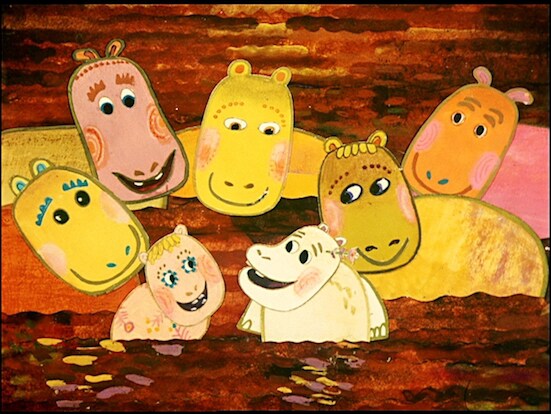 「可愛さと癒しの夜」より「かばのティリーネック」。