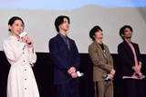 左から柳明菜、横浜流星、松岡広大、菅原大樹。