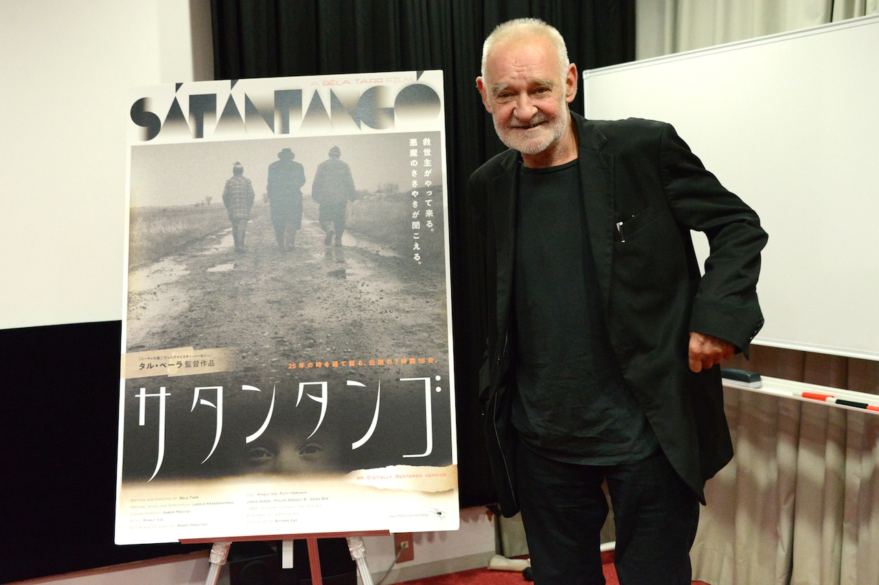 タル・ベーラ「サタンタンゴ」初上映で来日、演出のポリシーや引退にまつわる心境語る