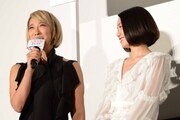 左から蜷川実花、二階堂ふみ。