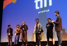 第44回トロント国際映画祭に参加した三池崇史（中央左）。