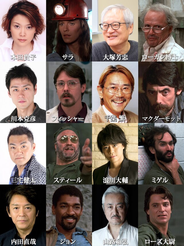 「死霊のえじき」日本語吹替版キャスト