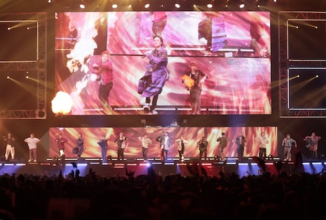 「『HiGH&LOW THE WORST』vs『THE RAMPAGE from EXILE TRIBE』完成披露試写会 & PREMIUM LIVE SHOW」9月17日公演より。