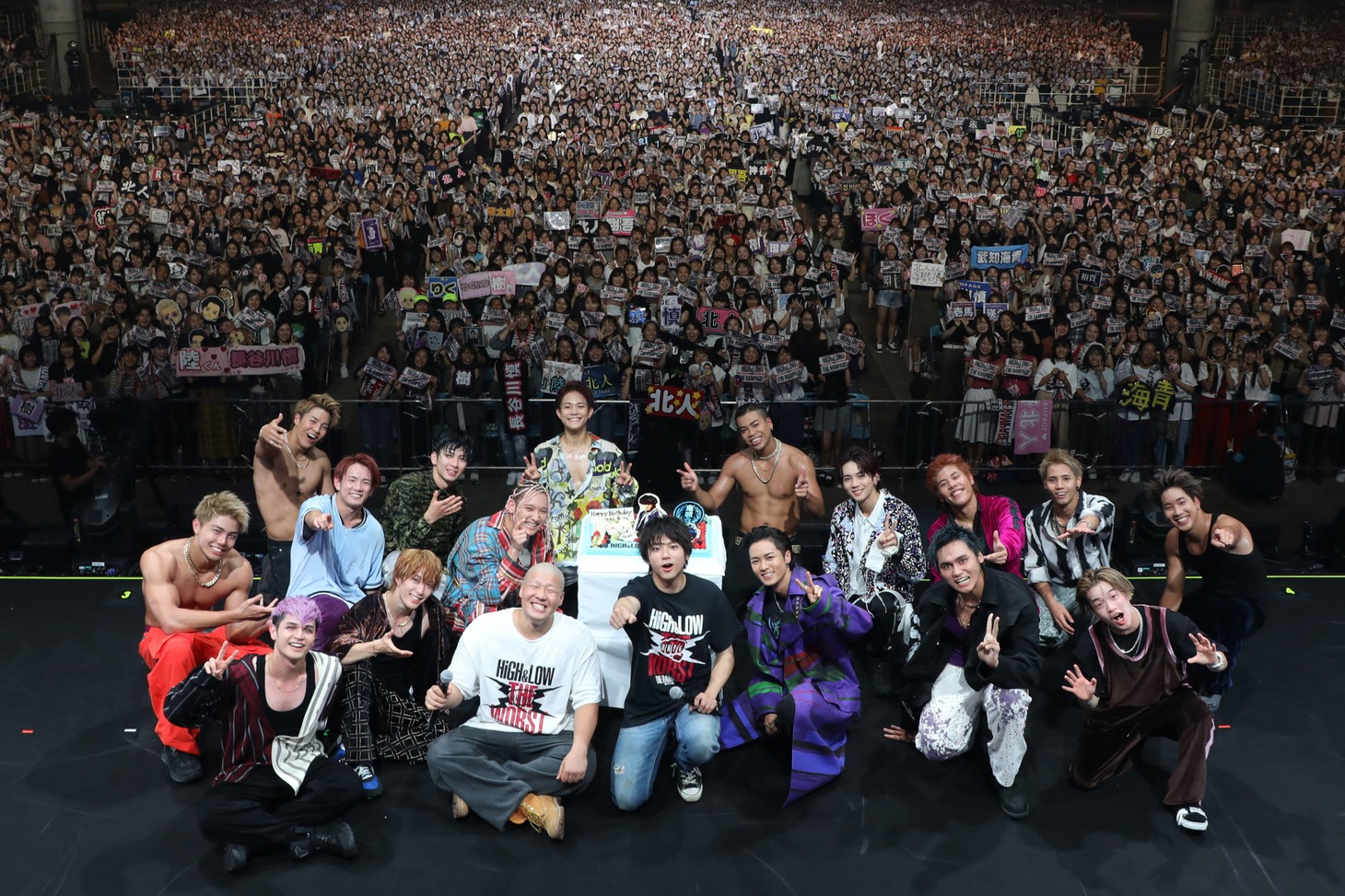 「『HiGH&LOW THE WORST』vs『THE RAMPAGE from EXILE TRIBE』完成披露試写会 & PREMIUM LIVE SHOW」9月17日公演より。