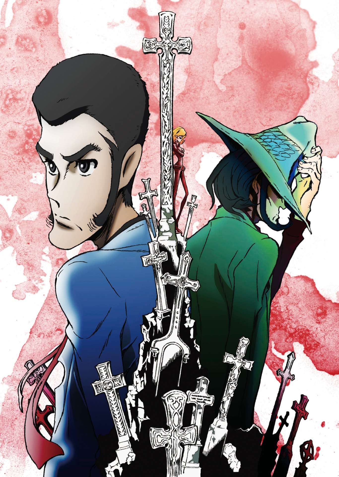「LUPIN THE IIIRD 次元大介の墓標」のキービジュアル。原作：モンキー・パンチ(c)TMS