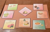 「きのう何食べた？のごはん処」ノベルティとなるオリジナルコースターの一覧。