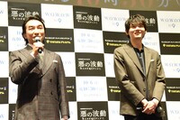 「悪の波動 殺人分析班スピンオフ」試写会の様子。