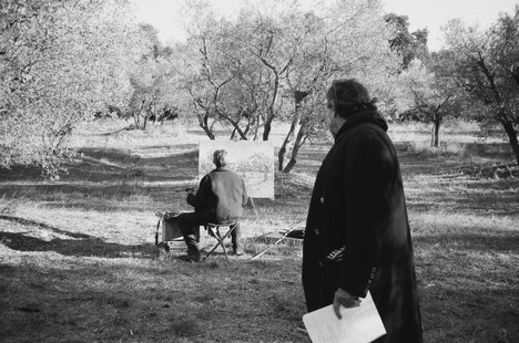 「永遠の門 ゴッホの見た未来」メイキング写真