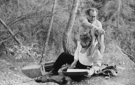 「永遠の門 ゴッホの見た未来」メイキング写真