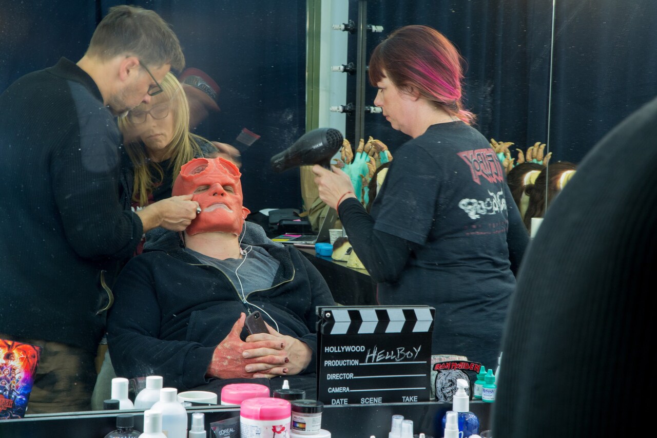 「ヘルボーイ」特別映像が公開、デヴィッド・ハーバーがメイクでダークヒーローに