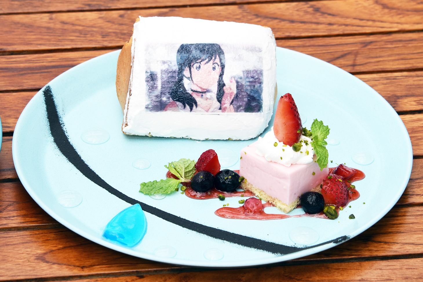 「美しくなるビアガーデン」で販売される「陽菜のデザートプレート」（税別1278円）。