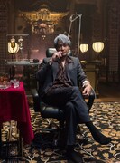 吉田栄作演じる赤木しげる。(c)福本伸行・竹書房／「天　赤木しげる葬式編」製作委員会