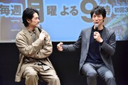 左からディーン・フジオカ、佐々木蔵之介。