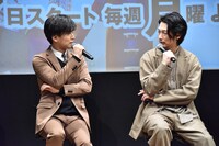 左から岩田剛典、ディーン・フジオカ。