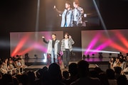 「BEATNIXS」の様子。左から川村壱馬、吉野北人。