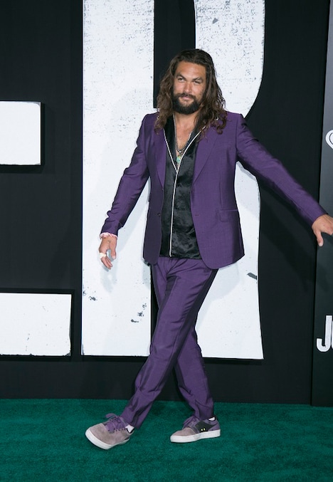 祝福に駆け付けたジェイソン・モモア。(c)Kaori Suzuki