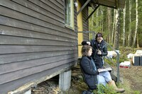 「ボーダー 二つの世界」メイキング写真