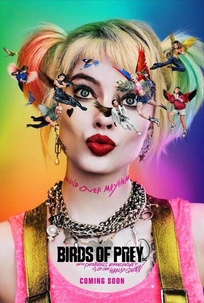 「Birds of Prey: And the Fantabulous Emancipation of One Harley Quinn（原題）」海外版ビジュアル（写真提供：DC ENTERTAINMENT / Allstar Picture Library / ゼータ イメージ）