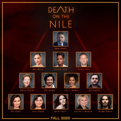「ナイル殺人事件（仮題）」の出演者。