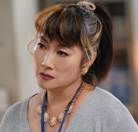 余貴美子演じるシン宮。