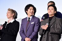 左から前田公輝、山田裕貴、川村壱馬。