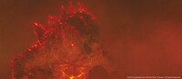 「ゴジラ キング・オブ・モンスターズ」より、バーニング・ゴジラ。