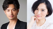 左から竹財輝之助、市川由衣。