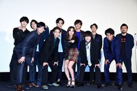 「ダウト ～嘘つきオトコは誰？～」公開記念舞台挨拶の様子。