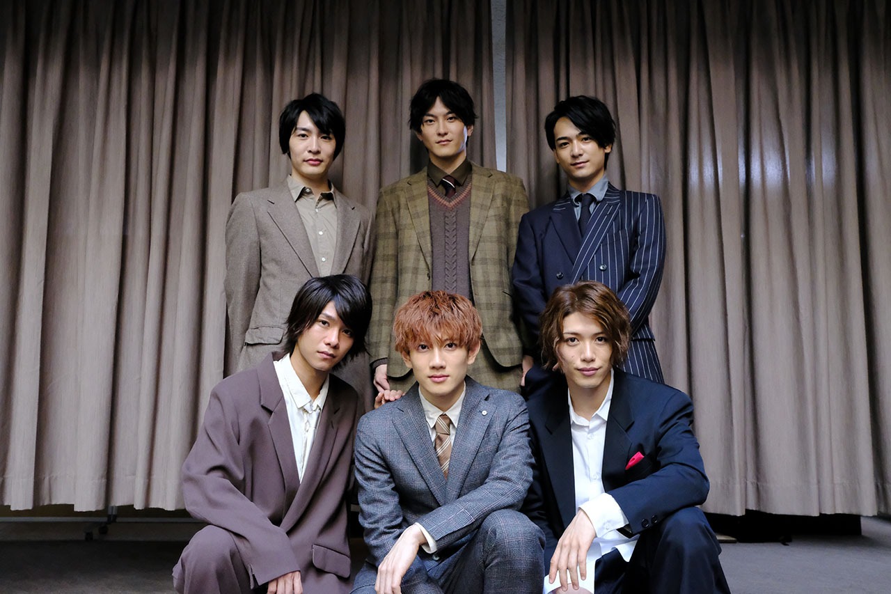 前列左から北川尚弥、赤澤遼太郎、立石俊樹。後列左から吉村駿作、田鶴翔吾、小早川俊輔。