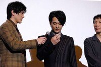 プレゼント抽選会の様子。