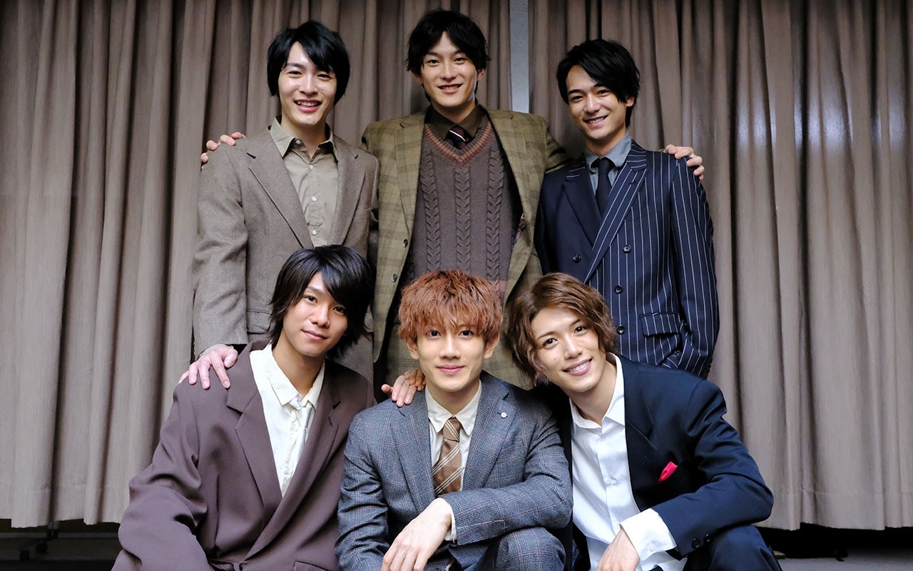 前列左から北川尚弥、赤澤遼太郎、立石俊樹。後列左から吉村駿作、田鶴翔吾、小早川俊輔。