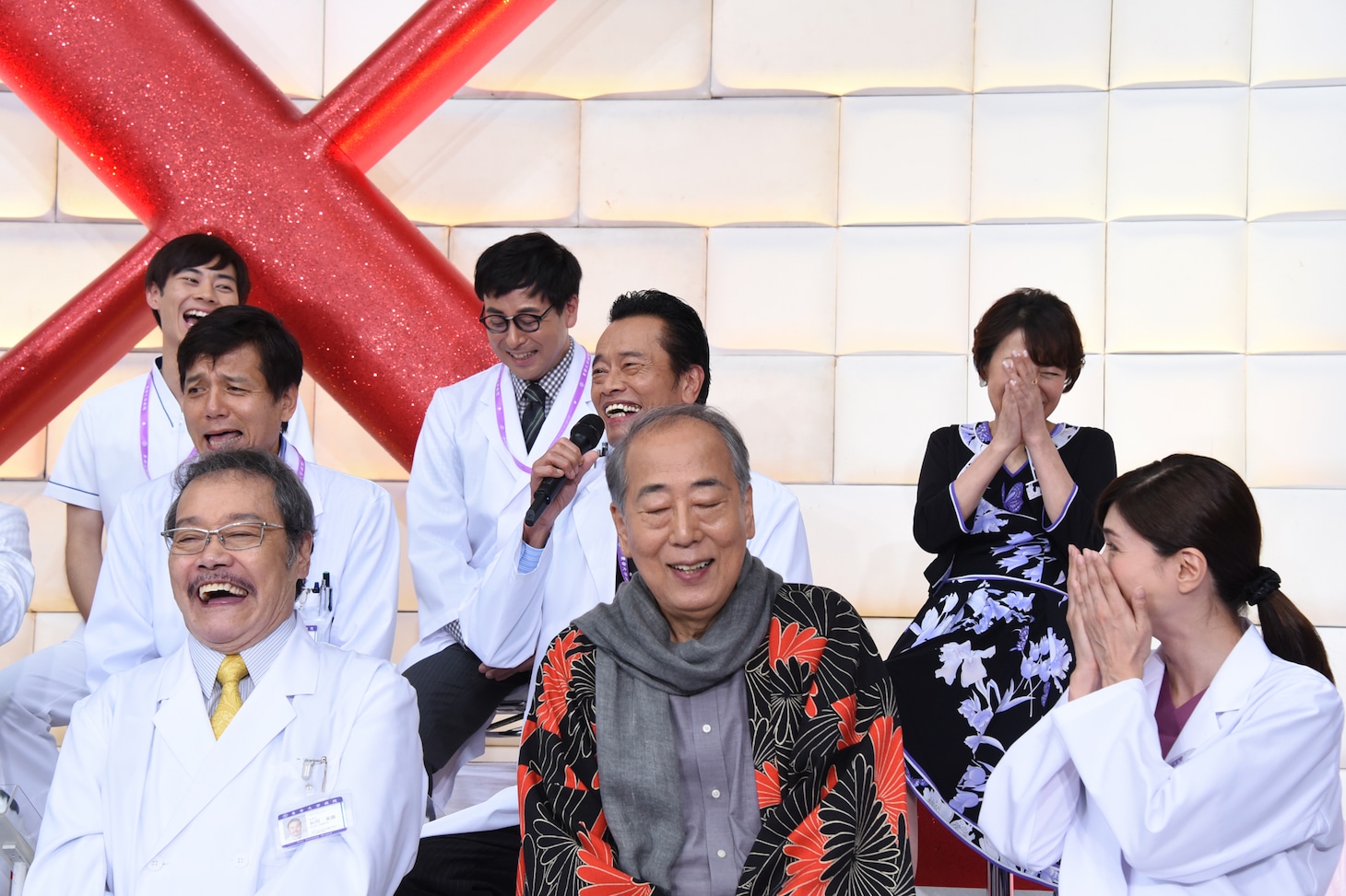 「ドクターX～外科医・大門未知子～」第6シリーズ記者会見の様子。