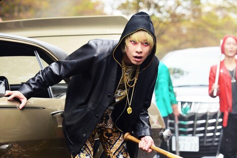 「HiGH&LOW THE WORST」より、落合モトキ演じる金平秀斗。