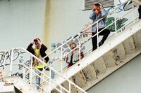 「HiGH&LOW THE WORST」より。中央が矢野聖人演じる前川新太。